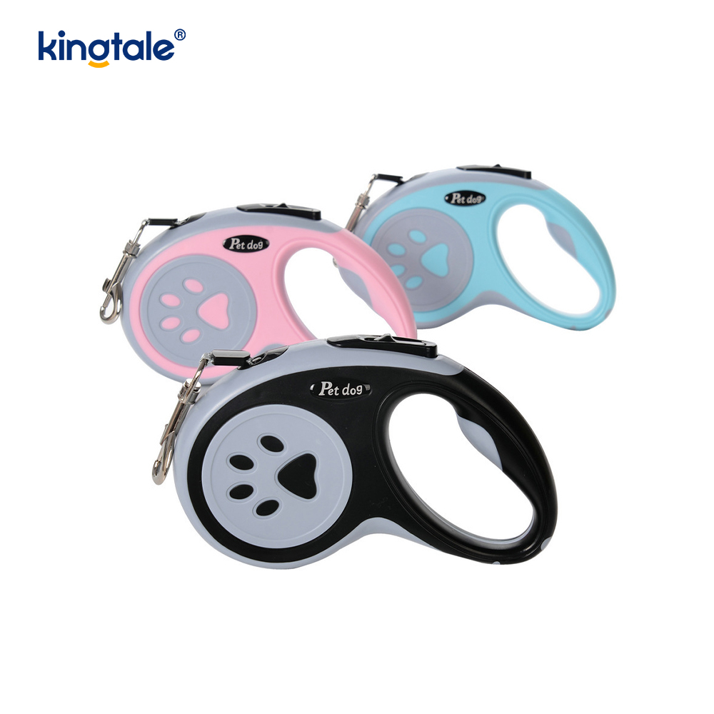 360° 엉킴 방지 나일론업 가죽끈으로 개폐식 개폐식 개 가죽끈